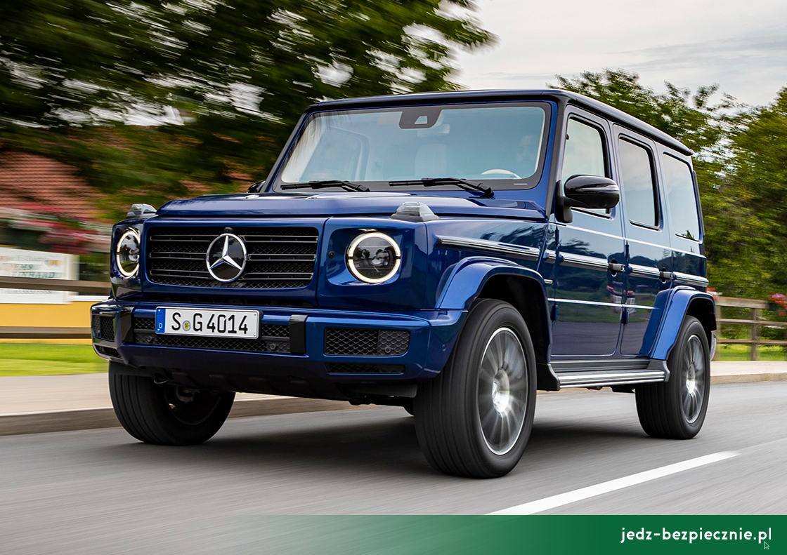 Akcje przywoławcze do serwisów - lipiec 2020 - Mercedes Klasa G